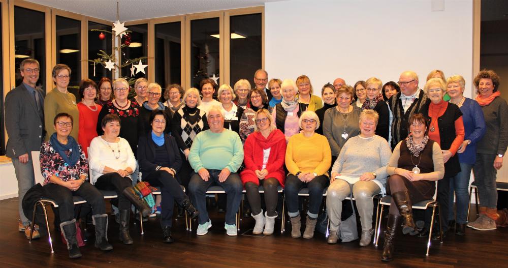 Advents- und Jahresabschlussfeier der ökumenischen Hospizgruppe Balingen. Bild: Silvia Häfele.